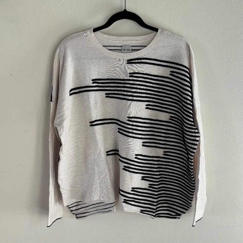 NIC + ZOE Fresh Perspective Sweater